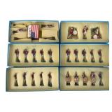 Six Sets of U.S. Military Miniature Figurines