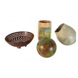 Christian Burchard Vessel and J.E. Byrnes Pieces,