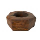 Solid Wood Octagonal Bowl