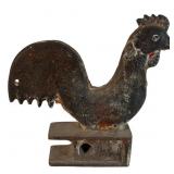 Cast Iron Rooster Windmill Weight