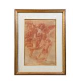 Francesco Albani Sepia Drawing