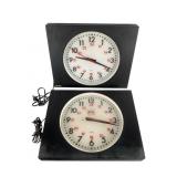 NBC and CBC Wall Clocks