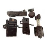 5 Vintage Electrical Insulator Components