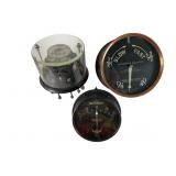 Three Vintage Electric Meters