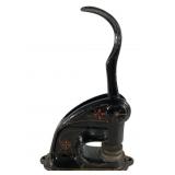 Cast Iron Seal Press with Floral Details