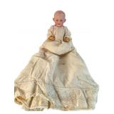 Antique Bisque Two-Faced Baby Doll