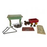 Advertising Thermometer, Basket & More Lot