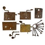 Metal Locks, Keys, and Components