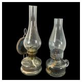 Glass Oil Lamps With Chimneys