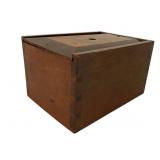 Primitive Wooden Candle Box