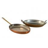 Ruffoni Roaster and B&M Fish Skillet Set
