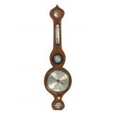 E. Kimich Mahogany Banjo Barometer