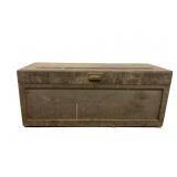 Distressed Wooden Storage Trunk