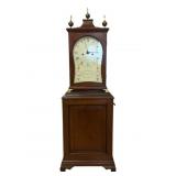 Elnathan Taber Wood Shelf Clock