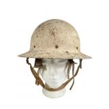 WW2 Post-War White Civil Defense Helmet