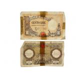 Italian 100 Lire Banknotes in Circulated Condition