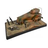 German Half Track Diorama with Soldiers