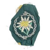 Bevo Wehrmacht Gebirgsjäger Edelweiss Patch