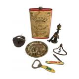 DuPont Gun Powder Tin and Misc. Items