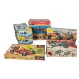 8 Vintage Model Kits, Mixed Brands