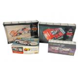 Four Model Car Kits, Mixed Brands