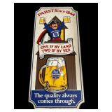Pabst Blue Ribbon P-1715 Wooden Wall Sign