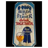 P-1539 Pabst Blue Ribbon Wall Sign