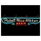 Circa 1950 Pabst Blue Ribbon Neon Sign