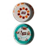 Two 1960s Schlitz Beer Serving Trays