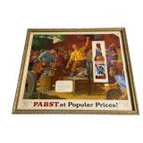 Vintage Pabst Blue Ribbon Wall Display