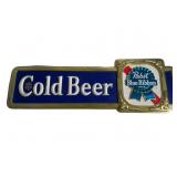 Pabst Blue Ribbon Model 1842 Wall Display