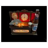 Pabst Blue Ribbon P-126 Clock Display