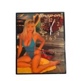 Glossy Craftsman Snap-On Wall Clock