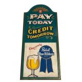 Vintage PBR Wooden Sign Model P-756