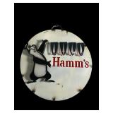 Hammï¿½s Metal Beer Sign With Chain Fixture