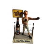 Pabst Blue Ribbon Boxing Display