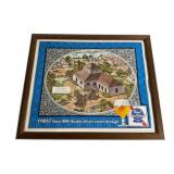 Framed Pabst Blue Ribbon Wall Print