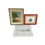 Artist-Signed First Snow Artwork