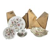 Staffordshire Dinnerware and Rosenthal Bowl
