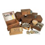 Lighters, Cigars Boxes, and Other Items