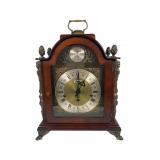 Mantel Clock With Key, 15x11x7 Inches