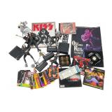 KISS Collectibles Lot with CDs and Figures