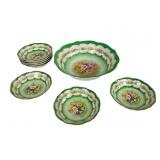 Carl Tielsch & Co. Porcelain Bowl Set