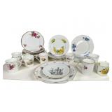 Royal Crest Bone China and Plates Set