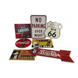 Tin & Metal Advertising Signs