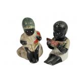 Two Japanese Americana Souvenir Figurines