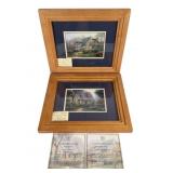 Two Framed Thomas Kinkade Prints With COAs