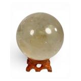 3-Inch Iceland Spar Sphere with Stand
