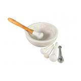 Coors USA Porcelain Mortar & Pestles Set