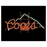 Coors Neon Wall or Table Sign